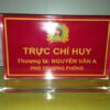 Mẫu Biển chức danh quân đội Ms:04